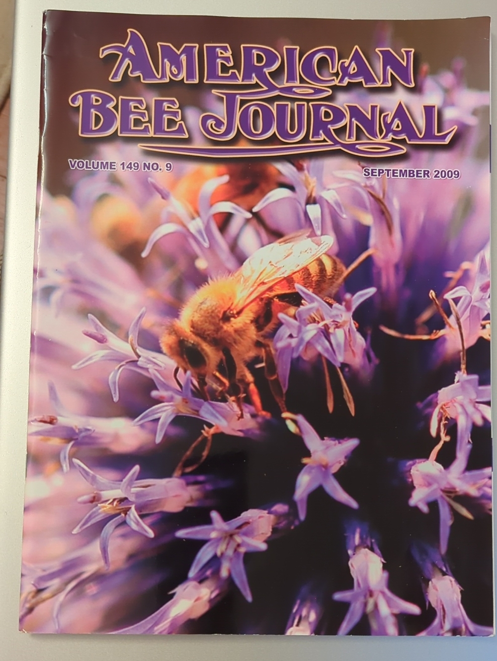 American Bee Journal Magazine (Sept 2009)